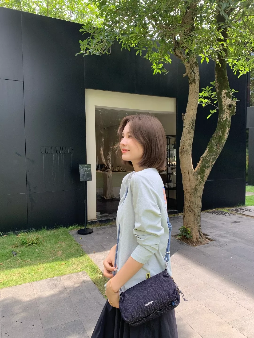 안코라우 만화 프린트 여성용 긴소매 티셔츠 상세 이미지 119