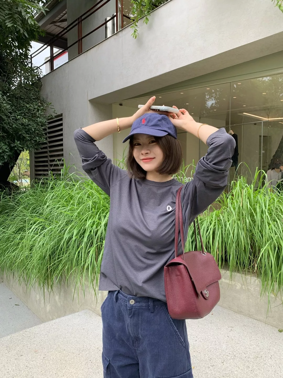 안코라우 만화 프린트 여성용 긴소매 티셔츠 상세 이미지 40