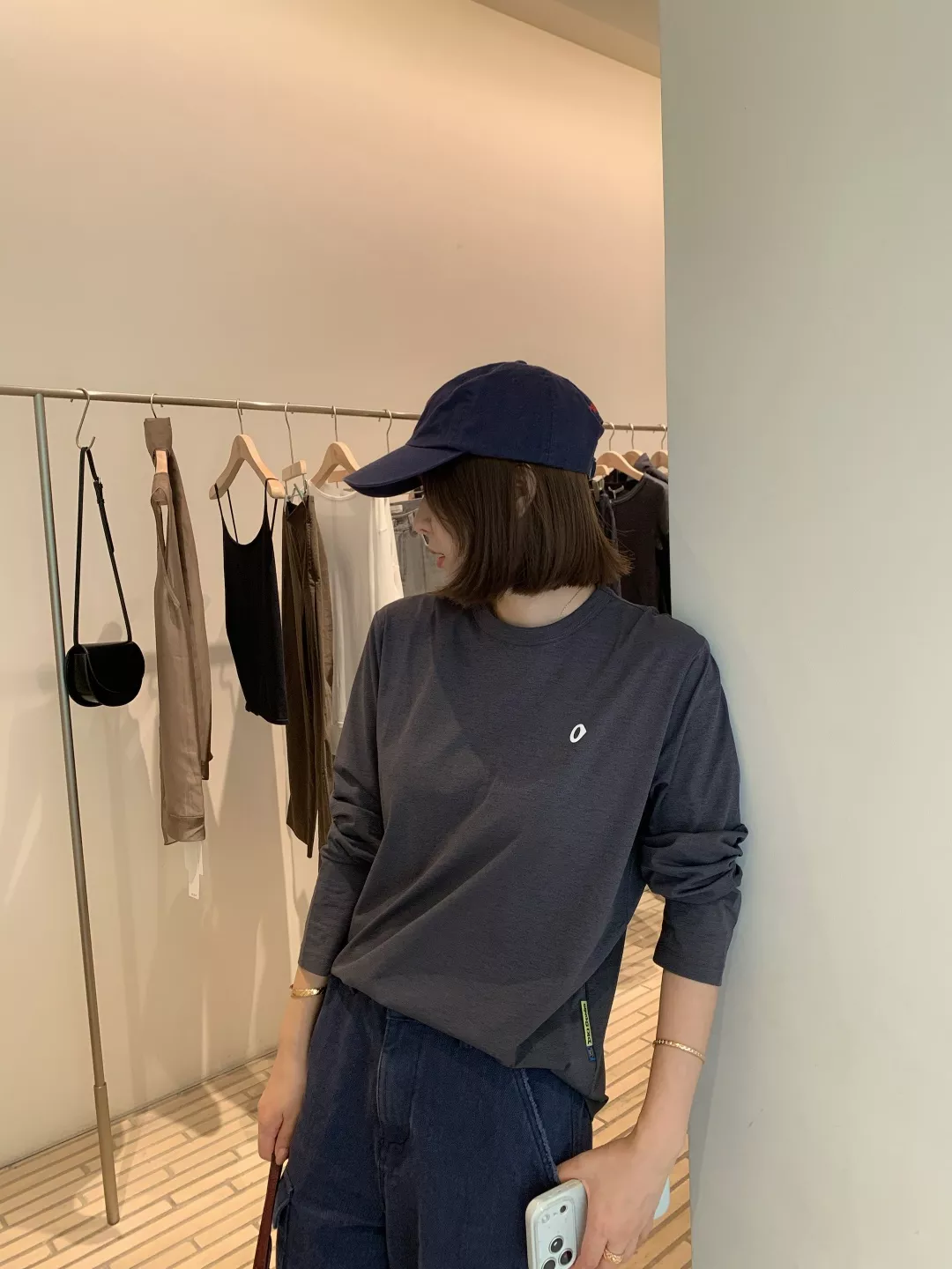 안코라우 만화 프린트 여성용 긴소매 티셔츠 상세 이미지 58