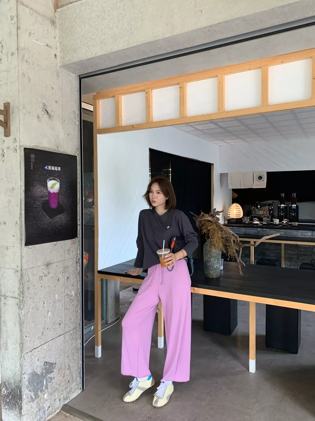 안코라우 만화 프린트 여성용 긴소매 티셔츠 상세 이미지 75