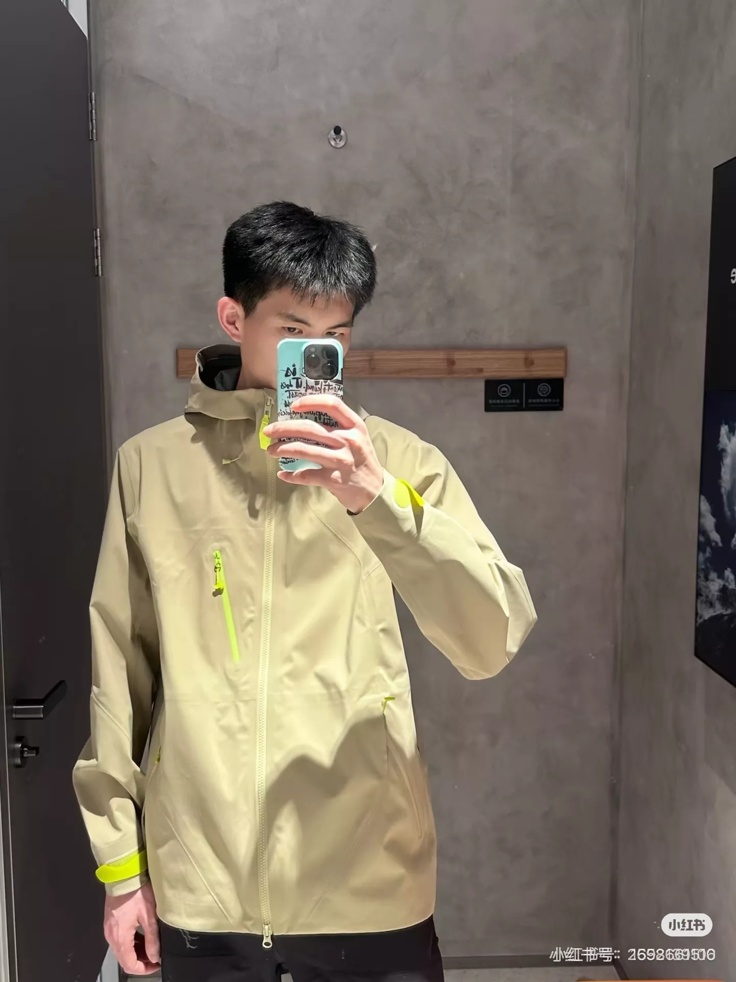 코오롱스포츠 이중직 소프트셸 남녀공용 후드 재킷 상세 이미지 29