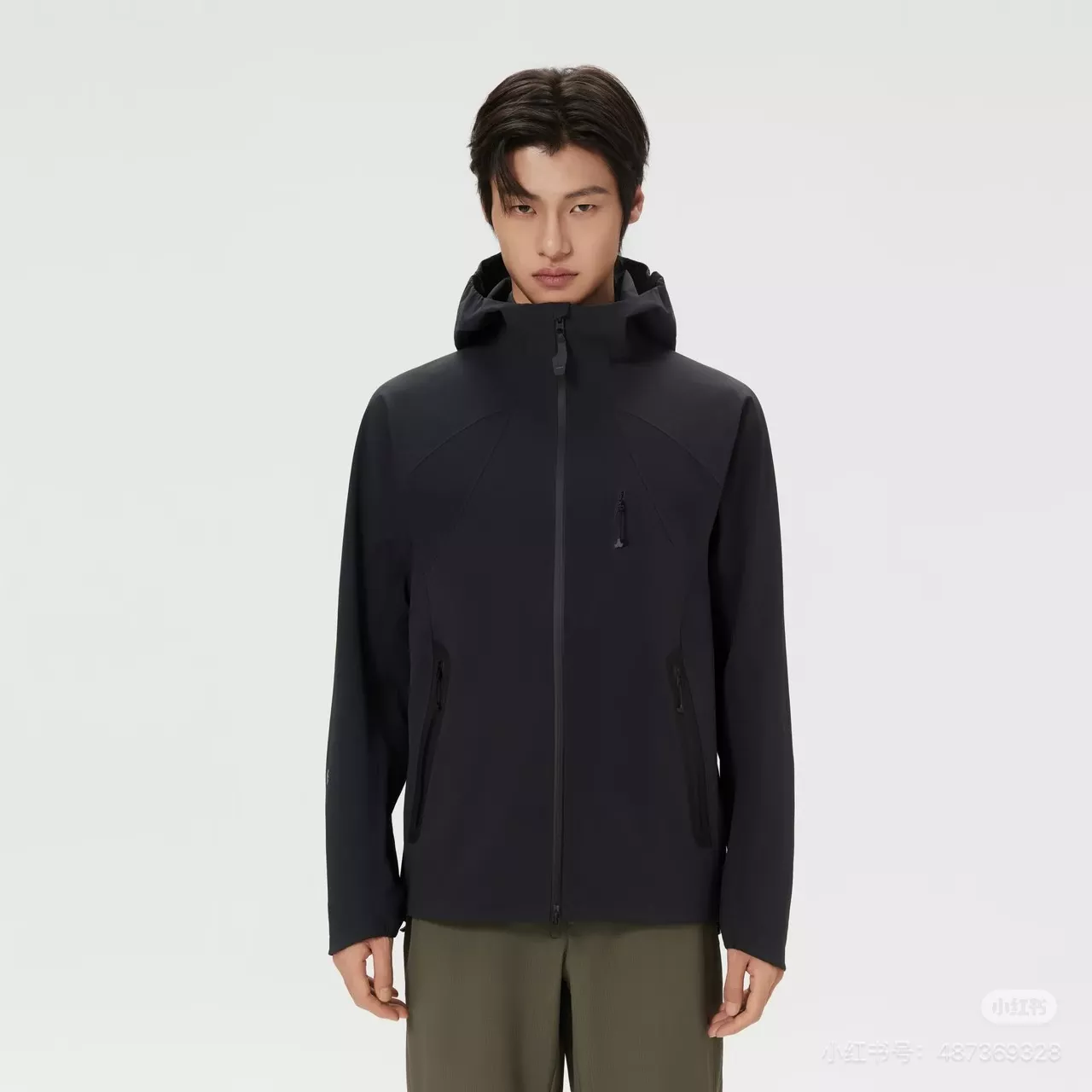 코오롱스포츠 이중직 소프트셸 남녀공용 후드 재킷 상세 이미지 33