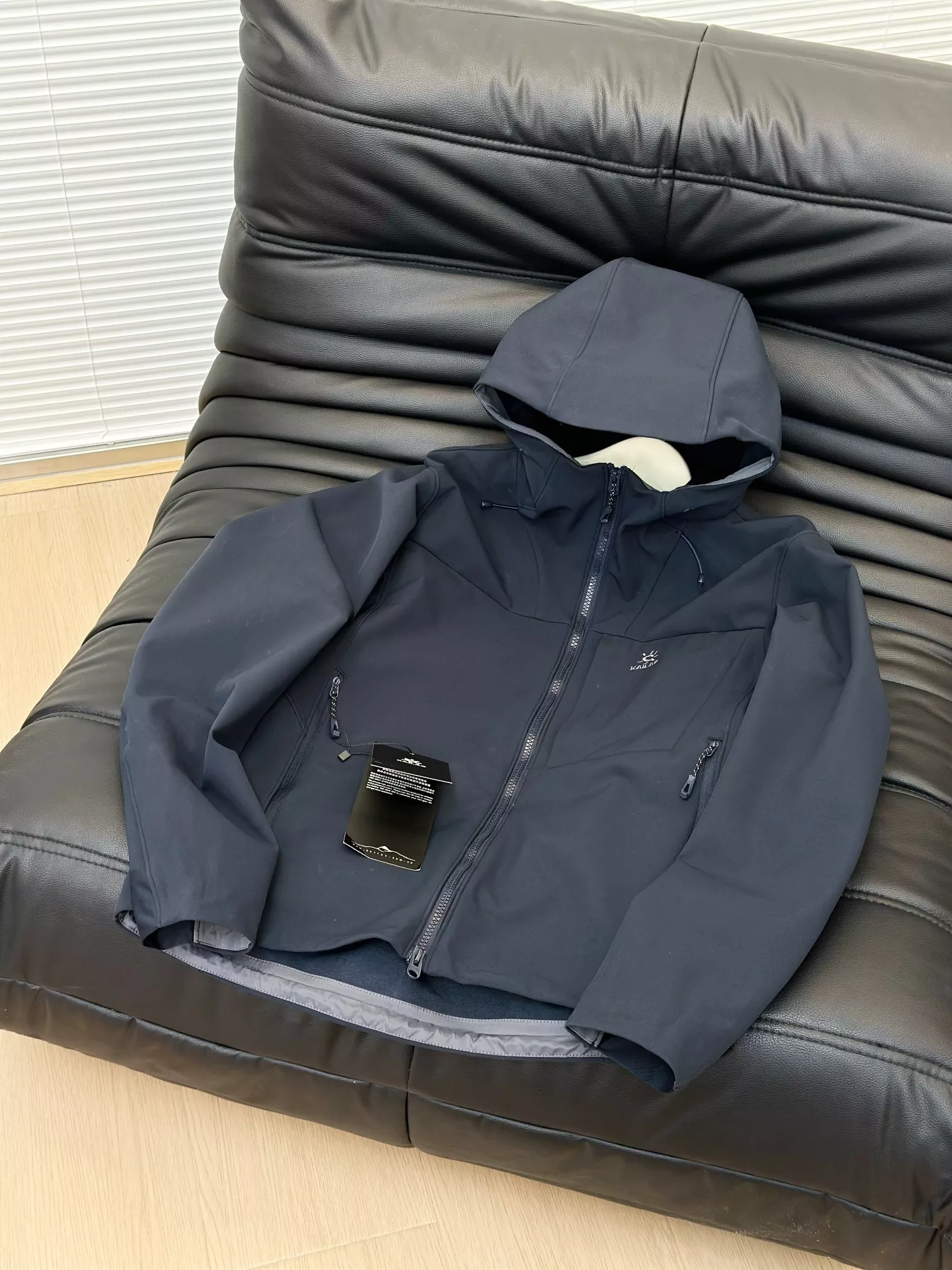 카일라스 얇은 기모 소프트셸 남녀공용 후드 재킷 상세 이미지 25