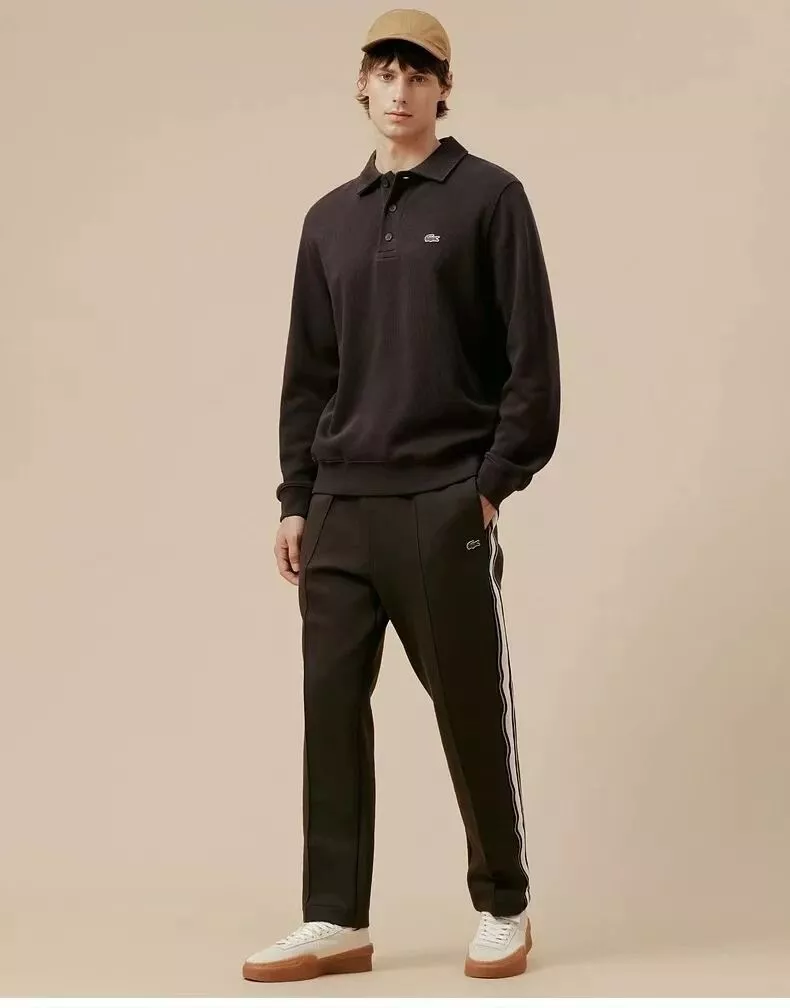 라코스테 골지 폴로 남녀공용 긴소매 니트 상세 이미지 34
