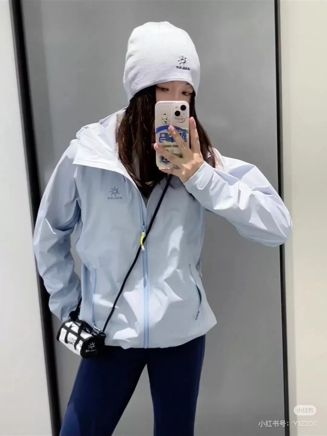 카일라스 경량 단층 남녀공용 후드 재킷 상세 이미지 55