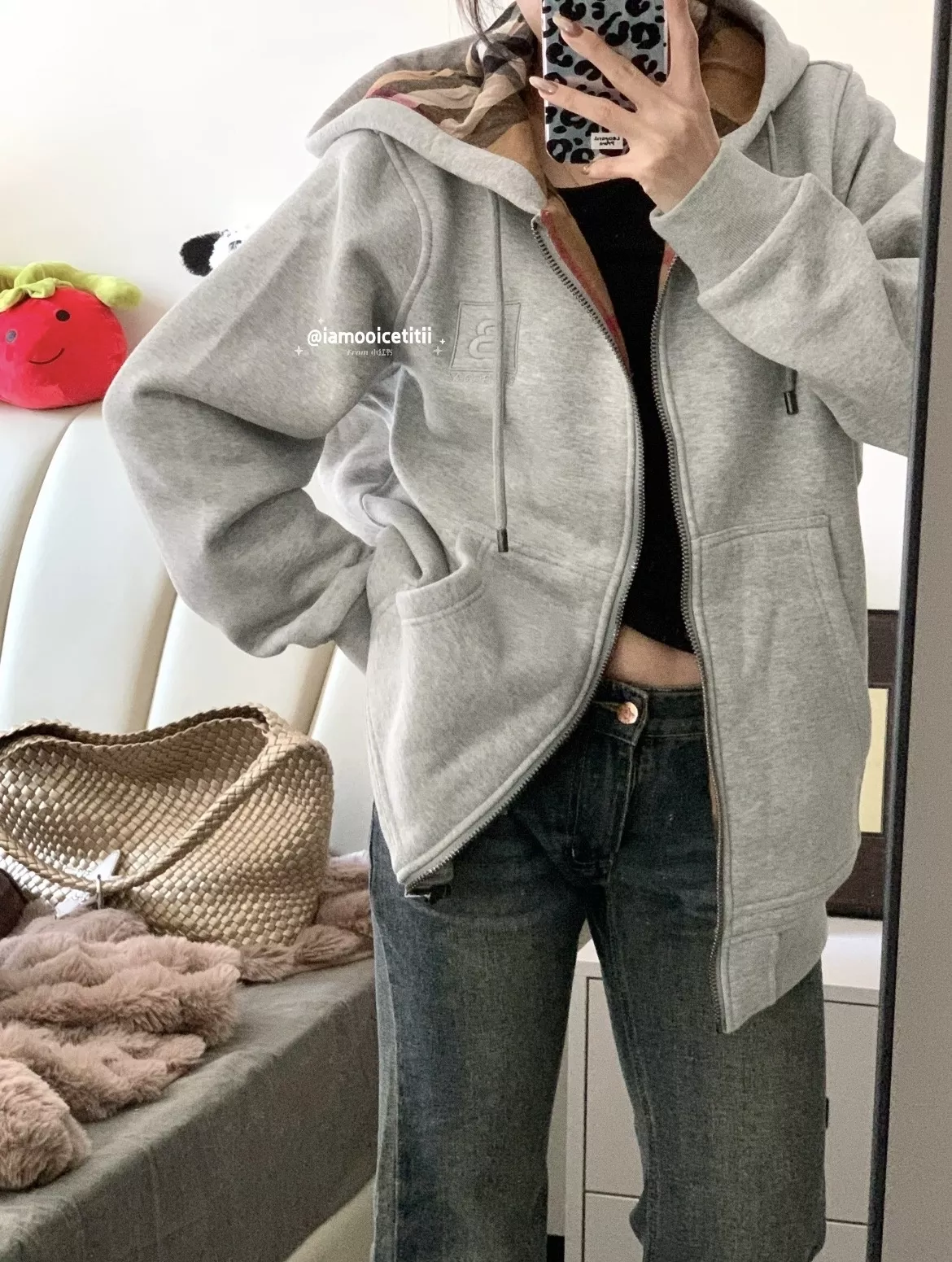 버버리 레터링 자수 남녀공용 후드 재킷 상세 이미지 20