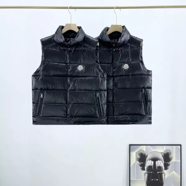 몽클레어 스탠드넥 다운 남녀공용 패딩 조끼
