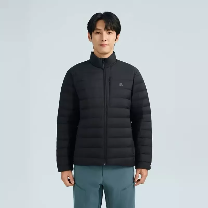 코오롱스포츠 가로 퀼팅 남녀공용 쇼트 패딩 상세 이미지 22