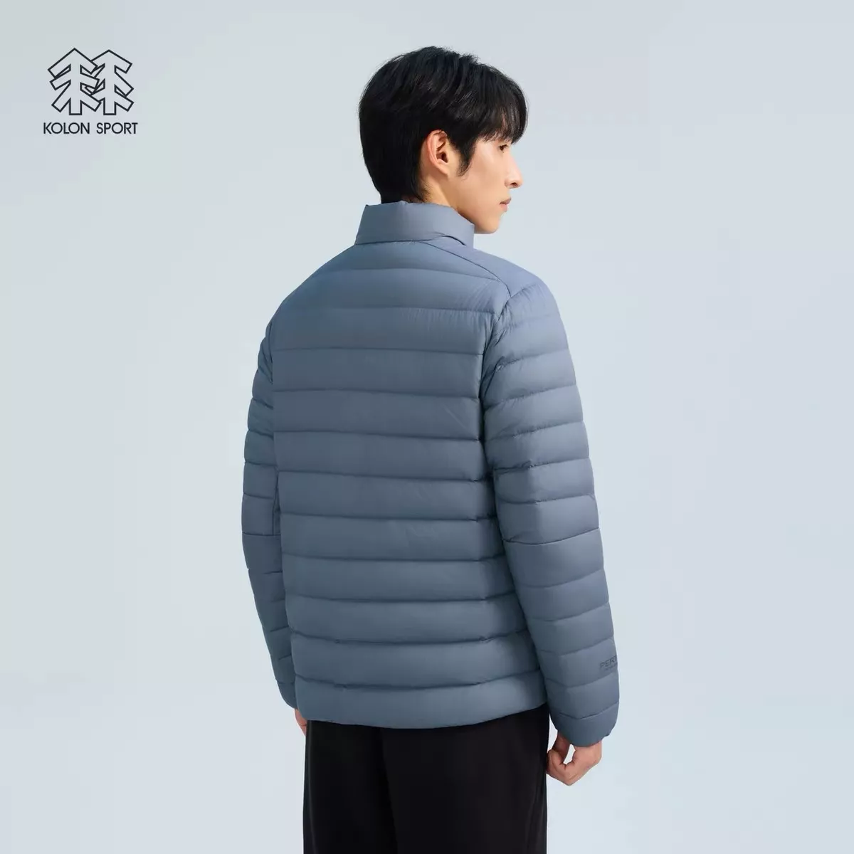 코오롱스포츠 가로 퀼팅 남녀공용 쇼트 패딩 상세 이미지 26