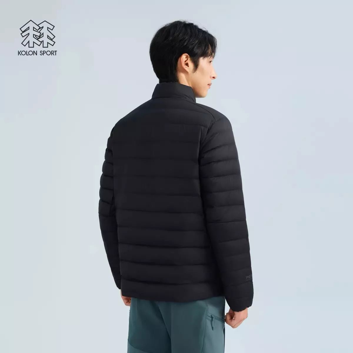 코오롱스포츠 가로 퀼팅 남녀공용 쇼트 패딩 상세 이미지 29