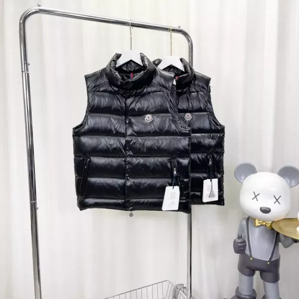 몽클레어 스탠드넥 다운 남녀공용 패딩 조끼