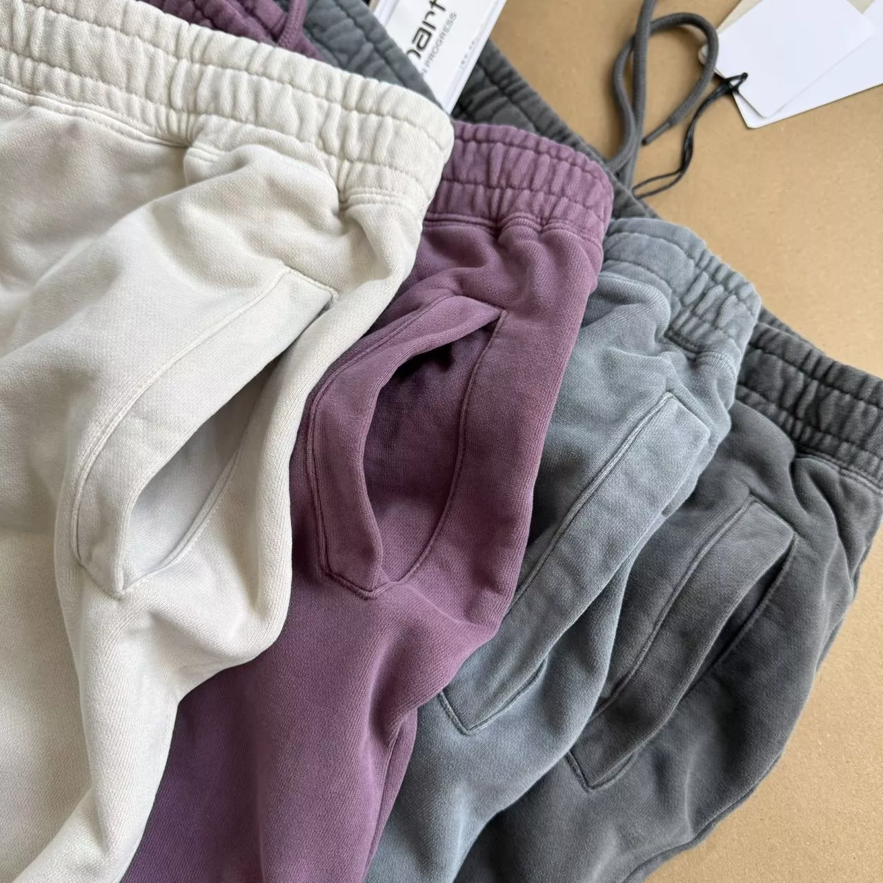 칼하트 워싱 테리 남녀공용 트레이닝 팬츠 상세 이미지 5