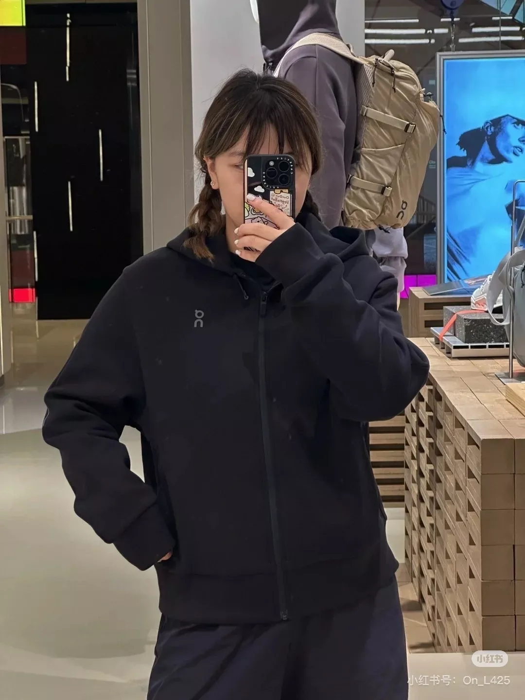 온러닝 기모 소프트셸 남녀공용 후드 재킷 상세 이미지 25