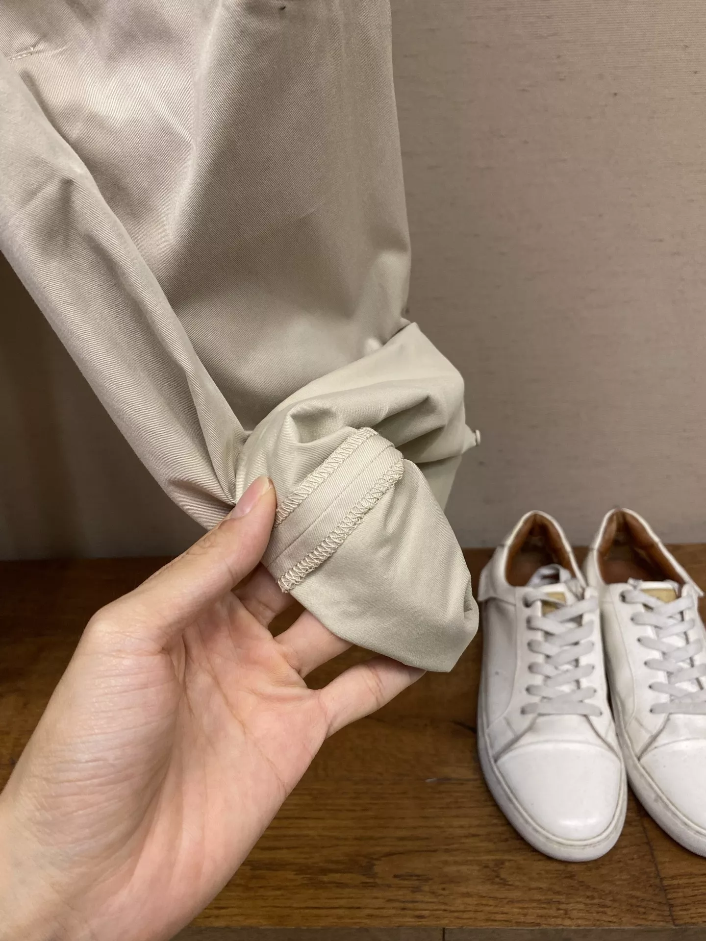 루이비통 반사 프린트 남녀공용 캐쥬얼 팬츠 상세 이미지 6