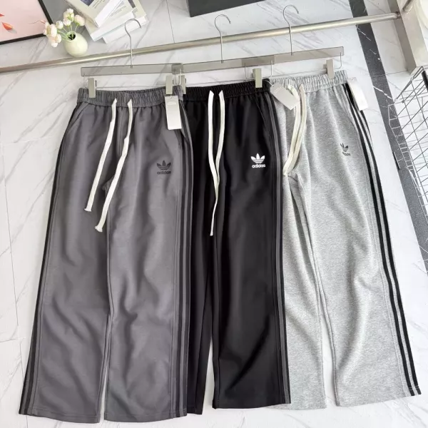 아디다스 우븐 직선핏 여성용 트레이닝 팬츠