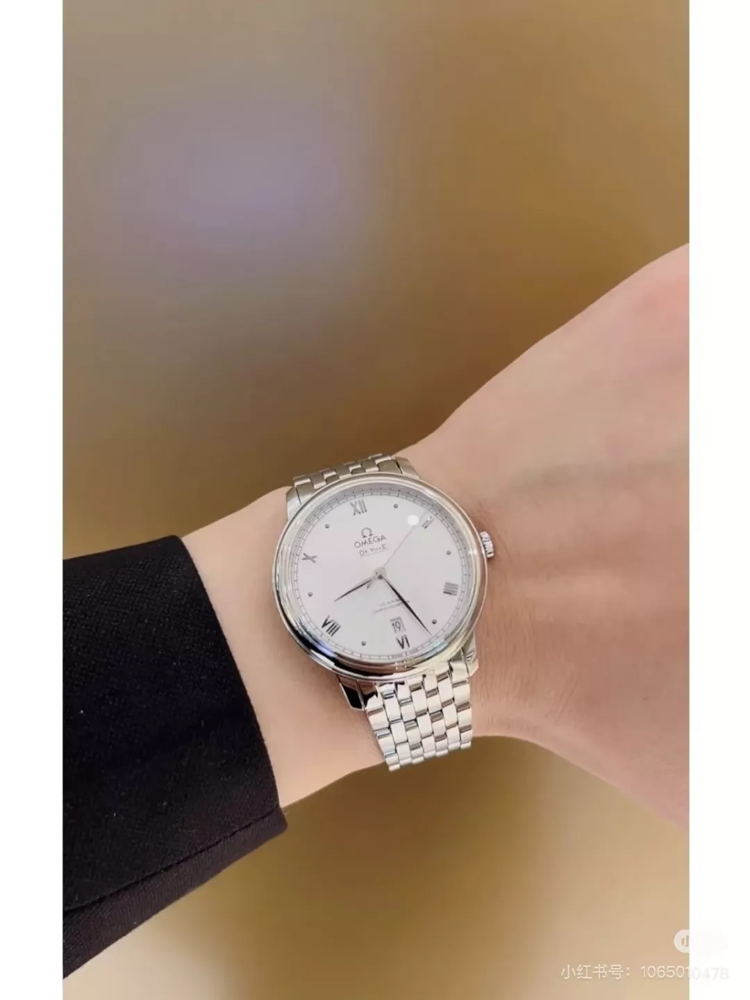 오메가 40mm 기계식 남성용 메탈 시계 상세 이미지 15