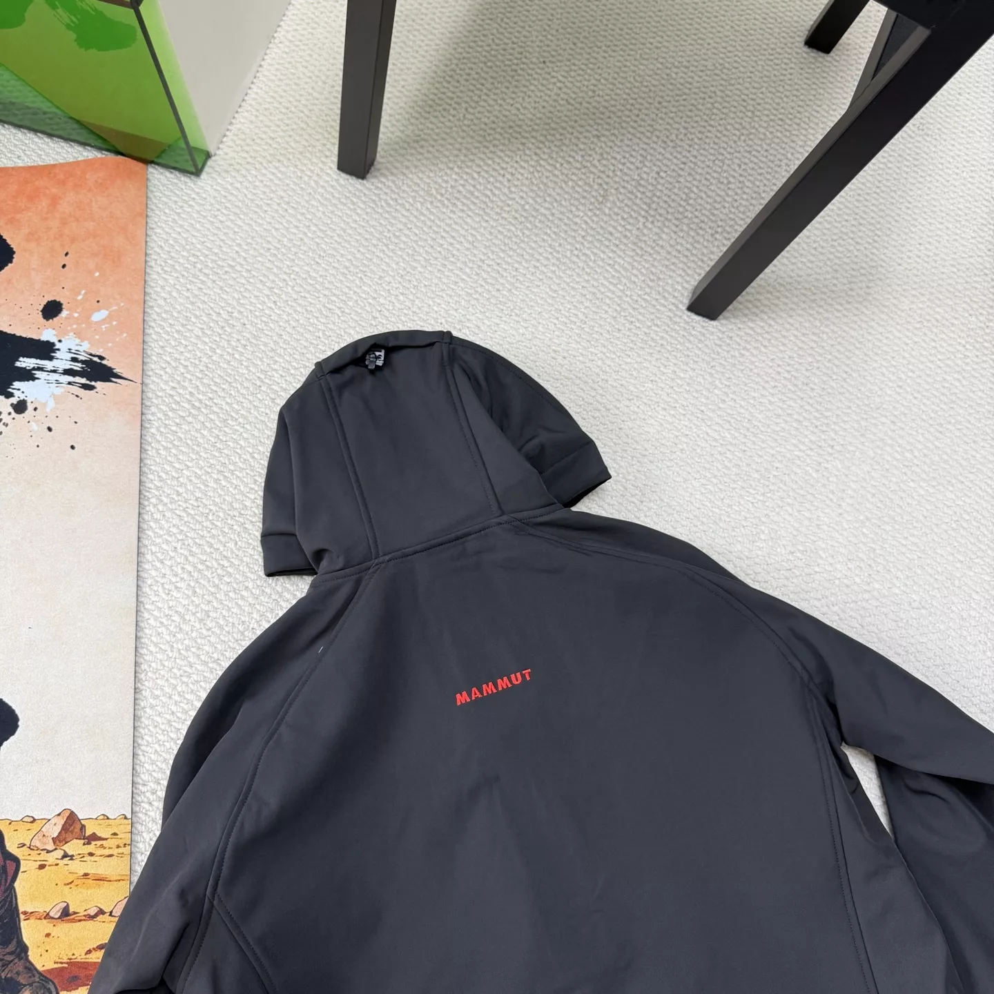 마무트 기모 소프트셸 남녀공용 후드 재킷 상세 이미지 22