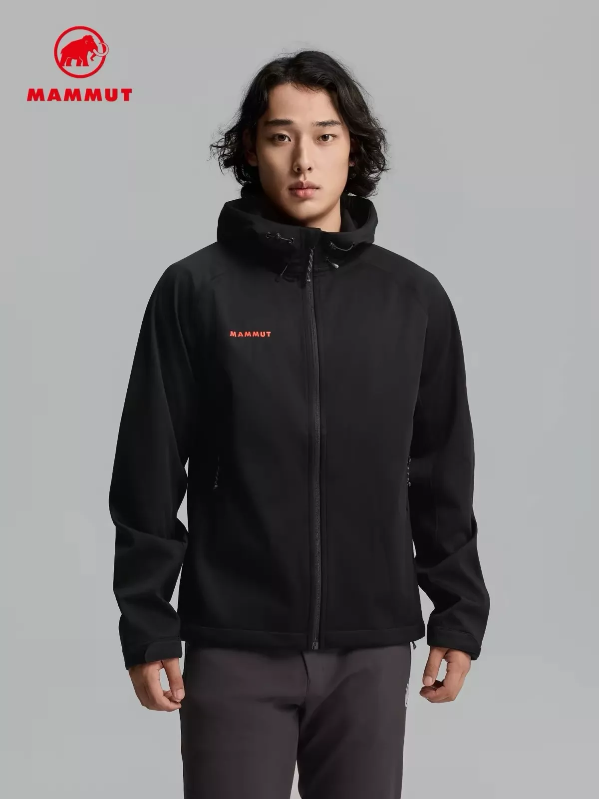 마무트 기모 소프트셸 남녀공용 후드 재킷 상세 이미지 33