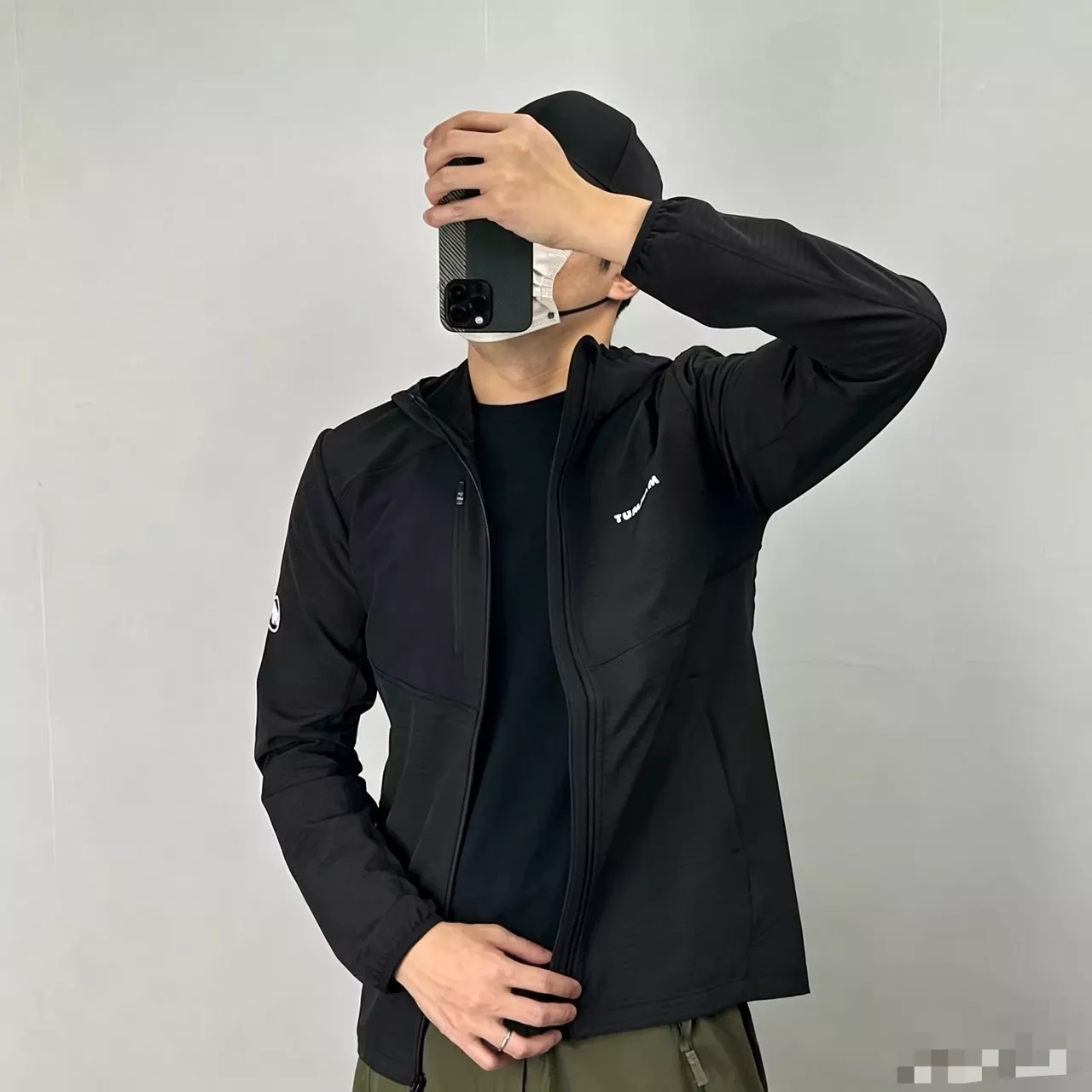 마무트 소프트셸 남녀공용 후드 재킷 상세 이미지 23