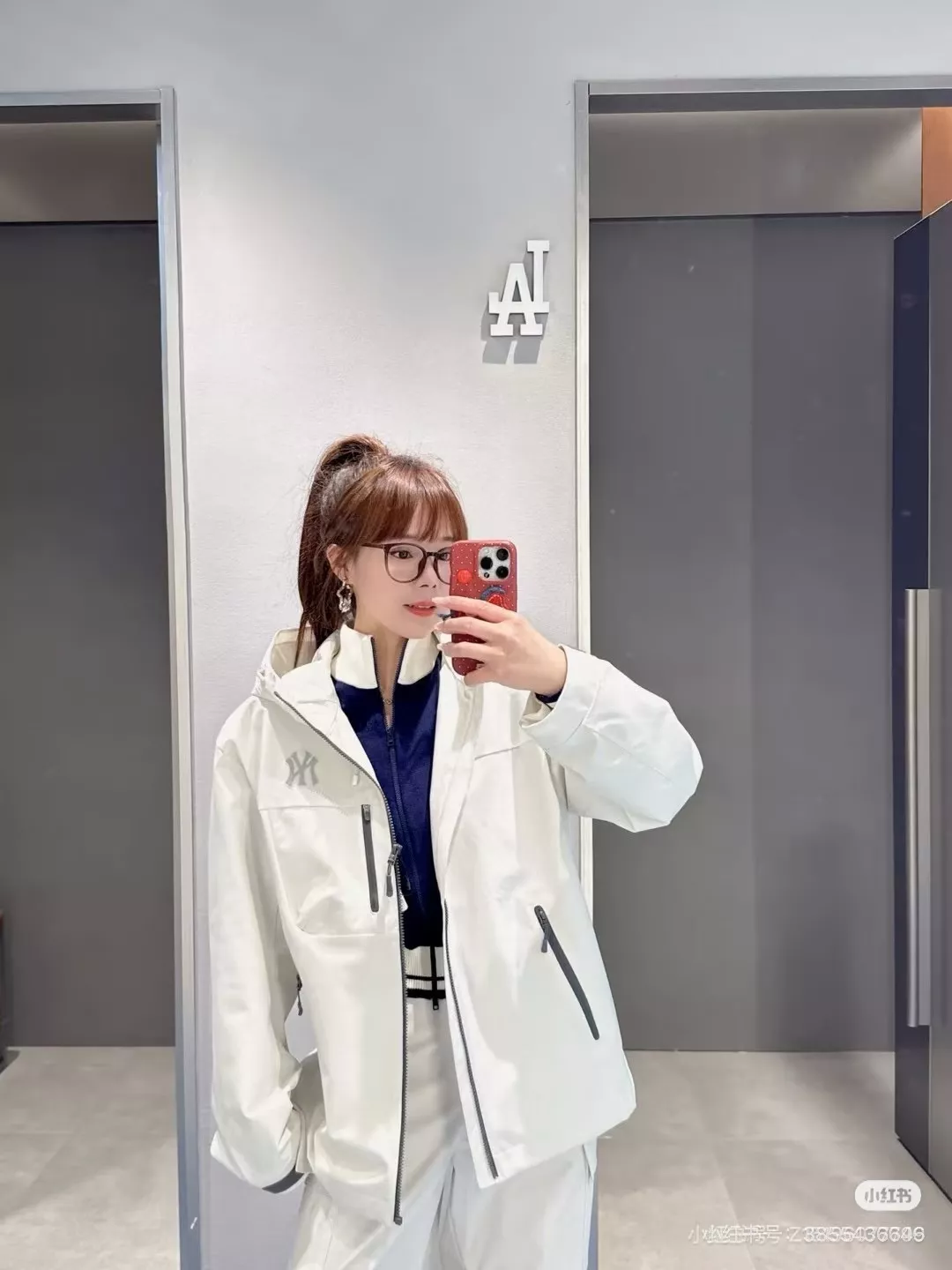 엠엘비 루즈핏 방풍 남녀공용 후드 재킷 상세 이미지 19