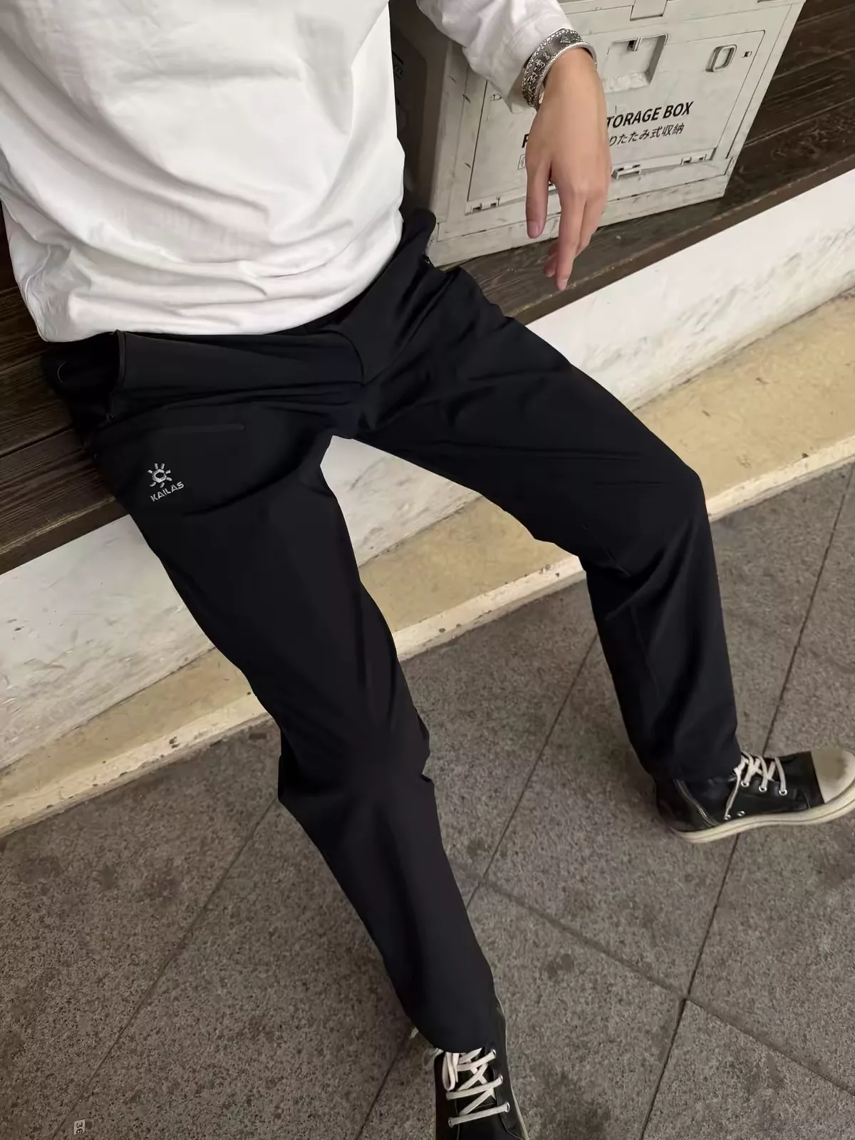 카일라스 소프트셸 남녀공용 캐쥬얼 팬츠 상세 이미지 19
