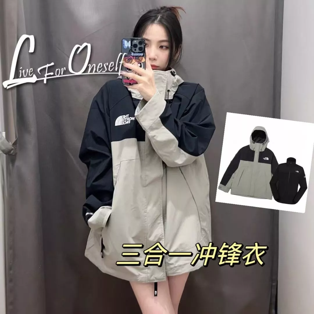 노스페이스 배색 탈착 내피 남녀공용 후드 재킷 상세 이미지 19