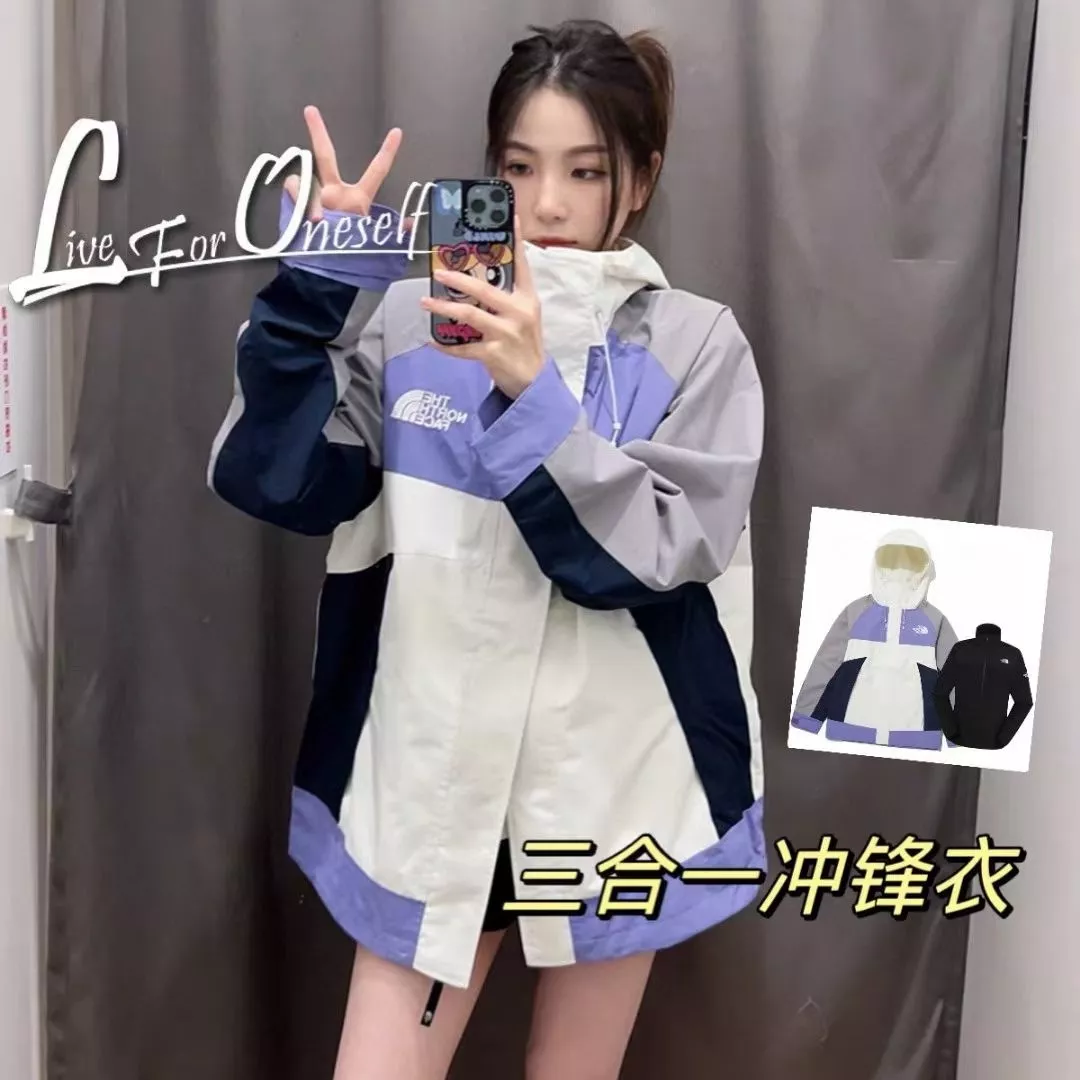 노스페이스 배색 탈착 내피 남녀공용 후드 재킷 상세 이미지 21