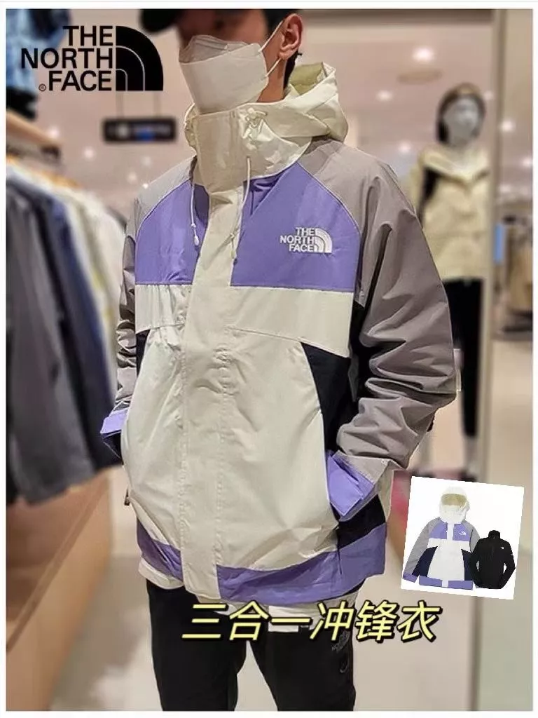 노스페이스 배색 탈착 내피 남녀공용 후드 재킷 상세 이미지 23