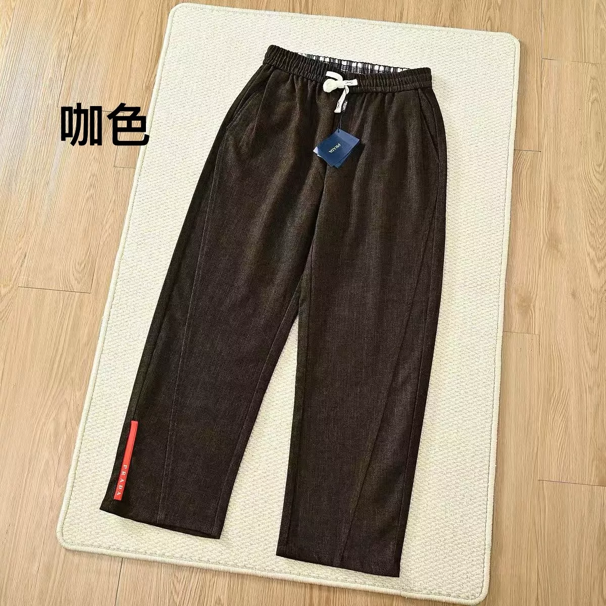 프라다 레드 라벨 남녀공용 캐쥬얼 팬츠 상세 이미지 4