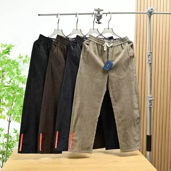 프라다 레드 라벨 남녀공용 캐쥬얼 팬츠