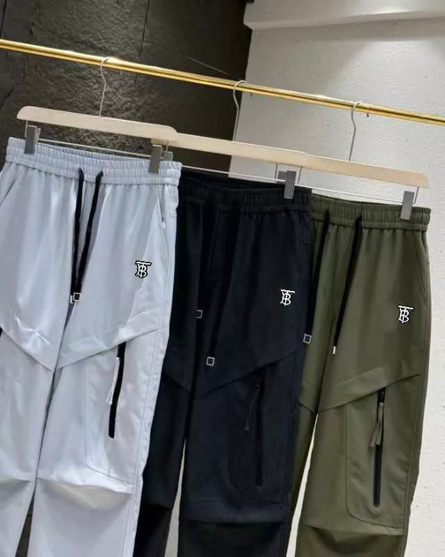 버버리 카고 스트링 남녀공용 트레이닝 팬츠 상세 이미지 11