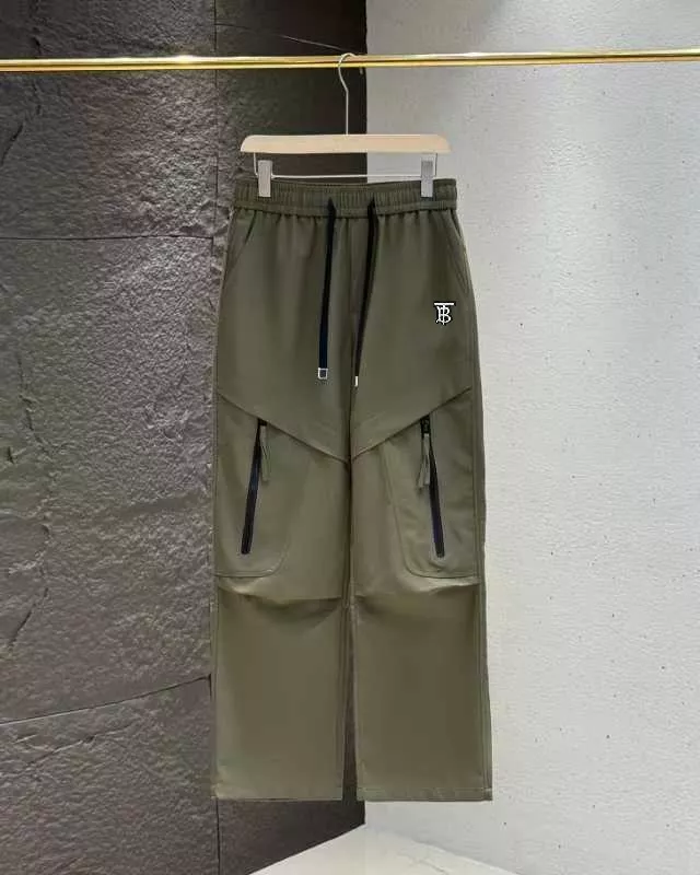 버버리 카고 스트링 남녀공용 트레이닝 팬츠 상세 이미지 4