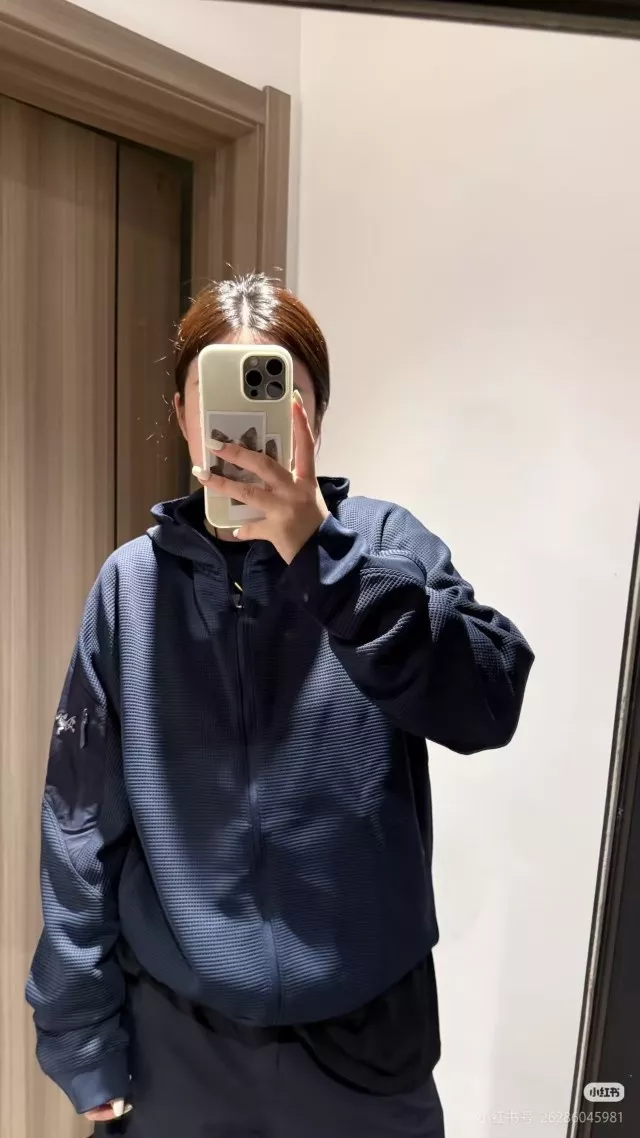 아크테릭스 와플 기모 남녀공용 후드 재킷 상세 이미지 57