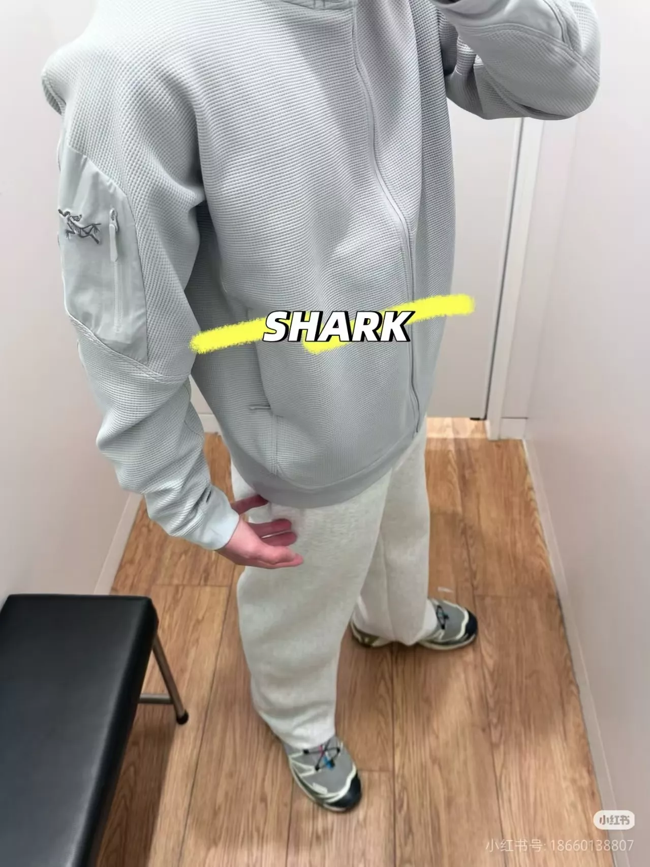 아크테릭스 와플 기모 남녀공용 후드 재킷 상세 이미지 61