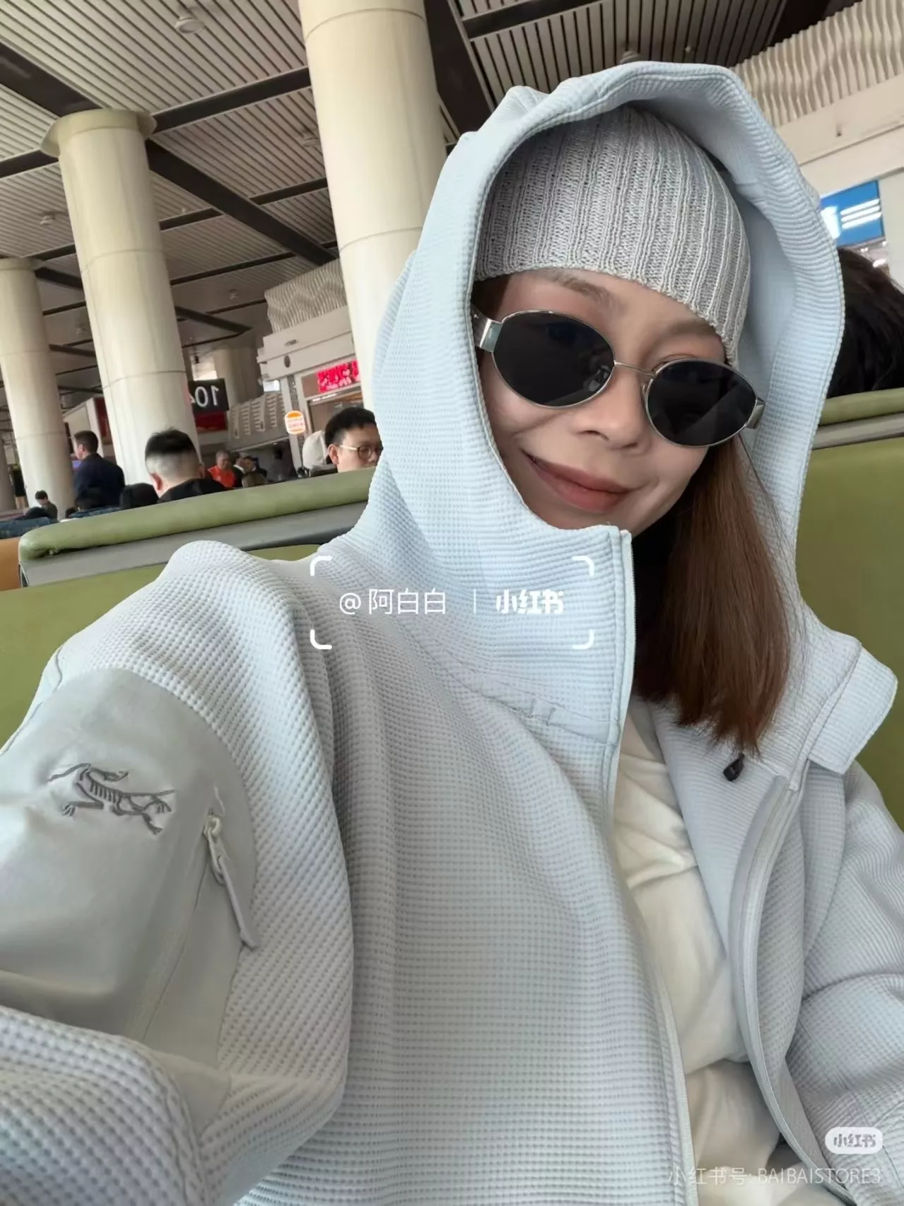 아크테릭스 와플 기모 남녀공용 후드 재킷 상세 이미지 64