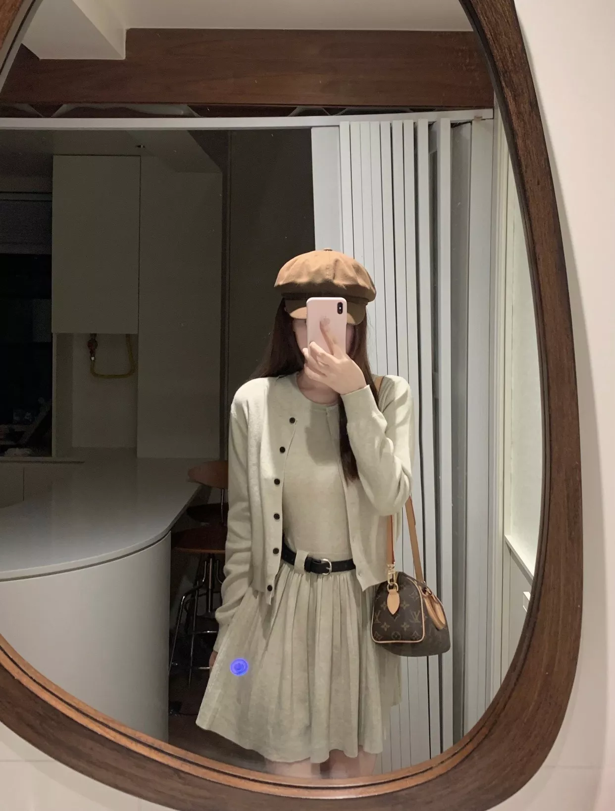 노브랜드 플리츠 원피스 가디건 여성용 투피스 상세 이미지 72