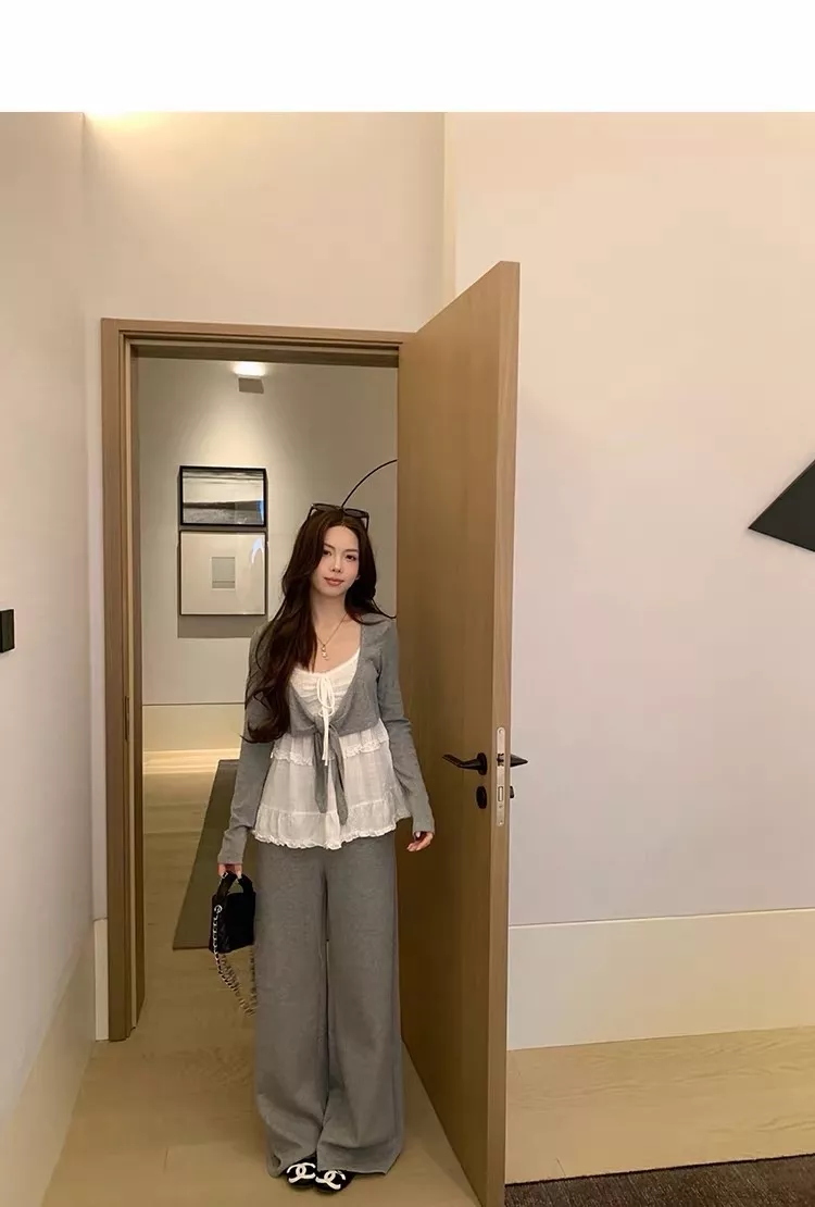 노브랜드 프릴 밑단 여성용 긴소매 티셔츠 상세 이미지 27