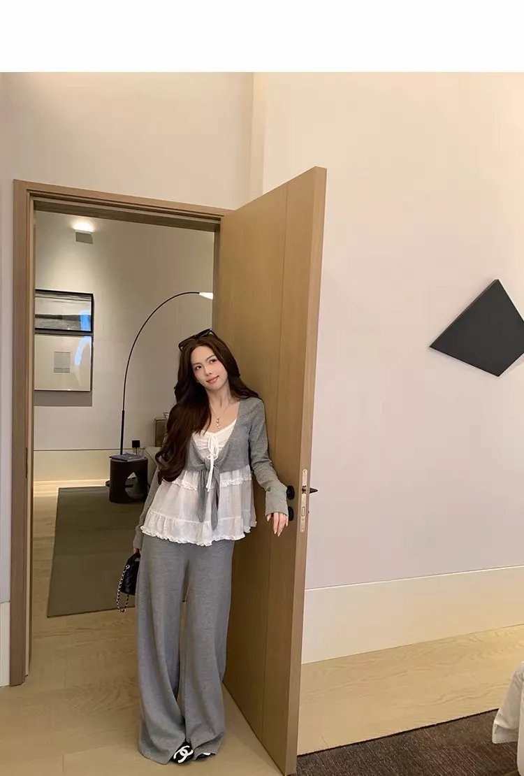 노브랜드 프릴 밑단 여성용 긴소매 티셔츠 상세 이미지 29