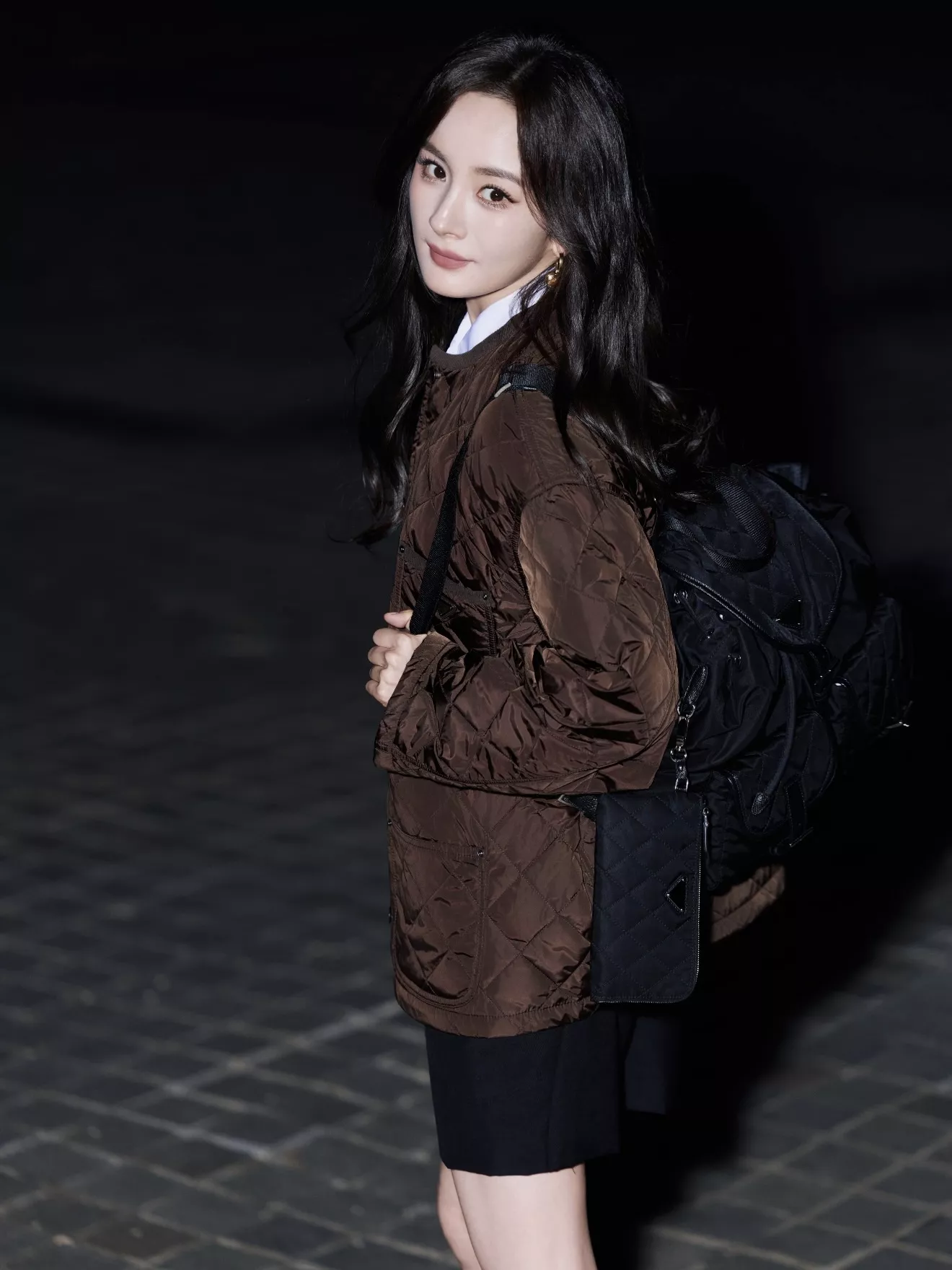 프라다 퀼팅 나일론 여성용 버튼 재킷 상세 이미지 21