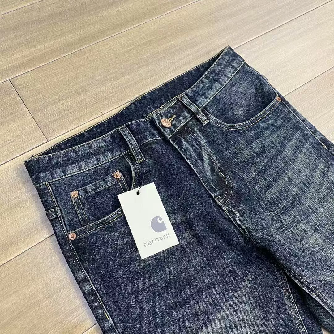 칼하트 워싱 오버핏 남녀공용 데님 팬츠 상세 이미지 2