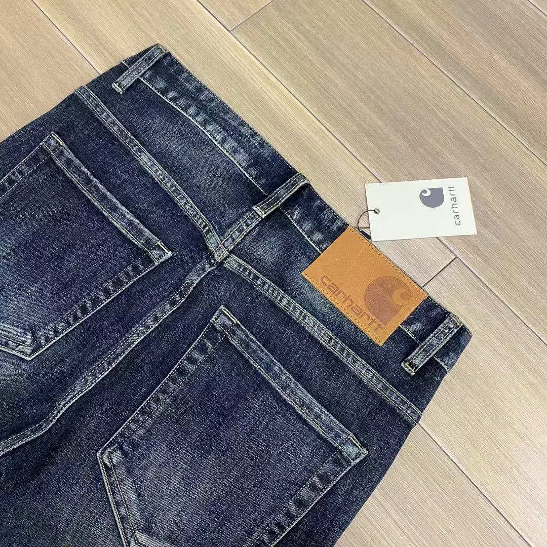 칼하트 워싱 오버핏 남녀공용 데님 팬츠 상세 이미지 6