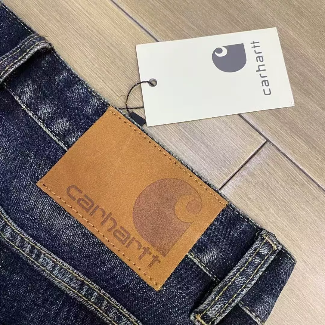 칼하트 워싱 오버핏 남녀공용 데님 팬츠 상세 이미지 7