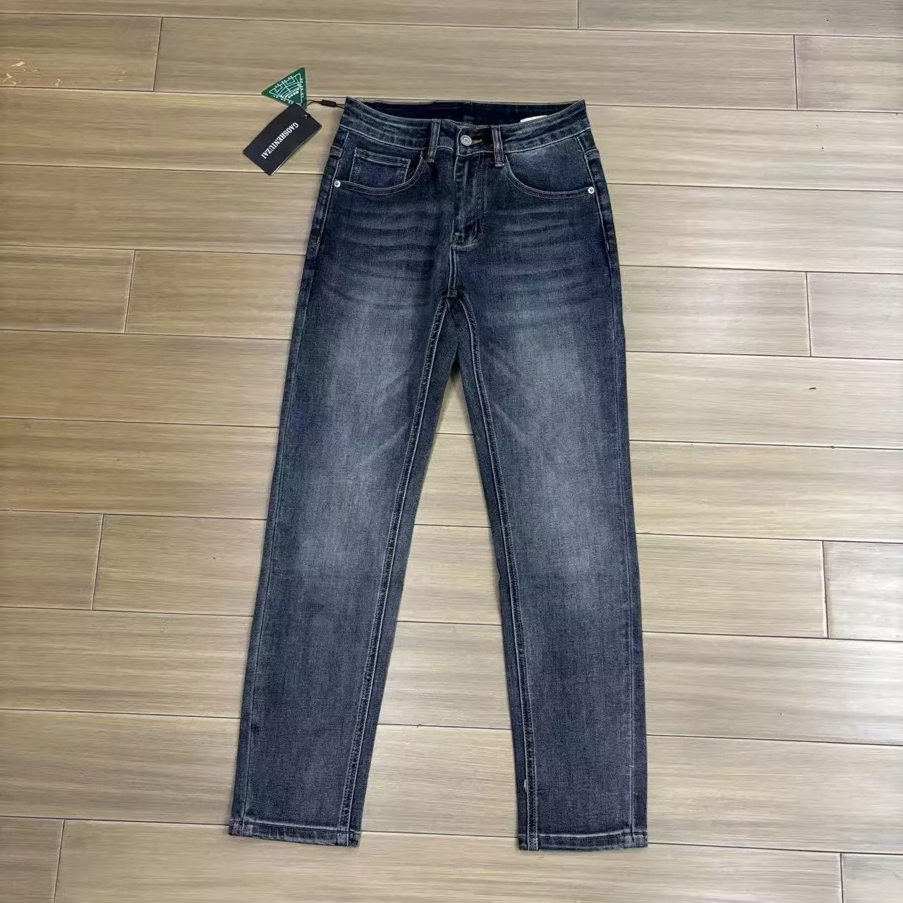 크롬하츠 워싱 롱 타입 남녀공용 데님 팬츠 상세 이미지 1