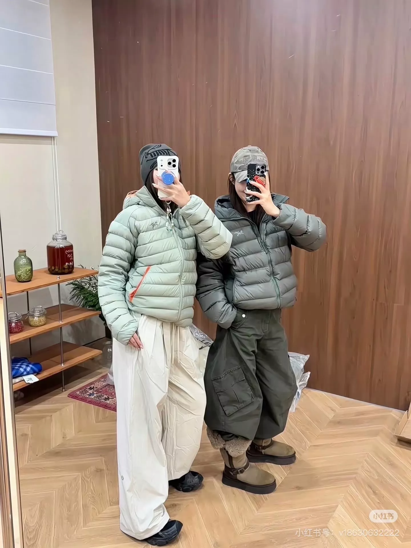 아크테릭스 후드 퀼팅 남녀공용 쇼트 패딩 상세 이미지 26