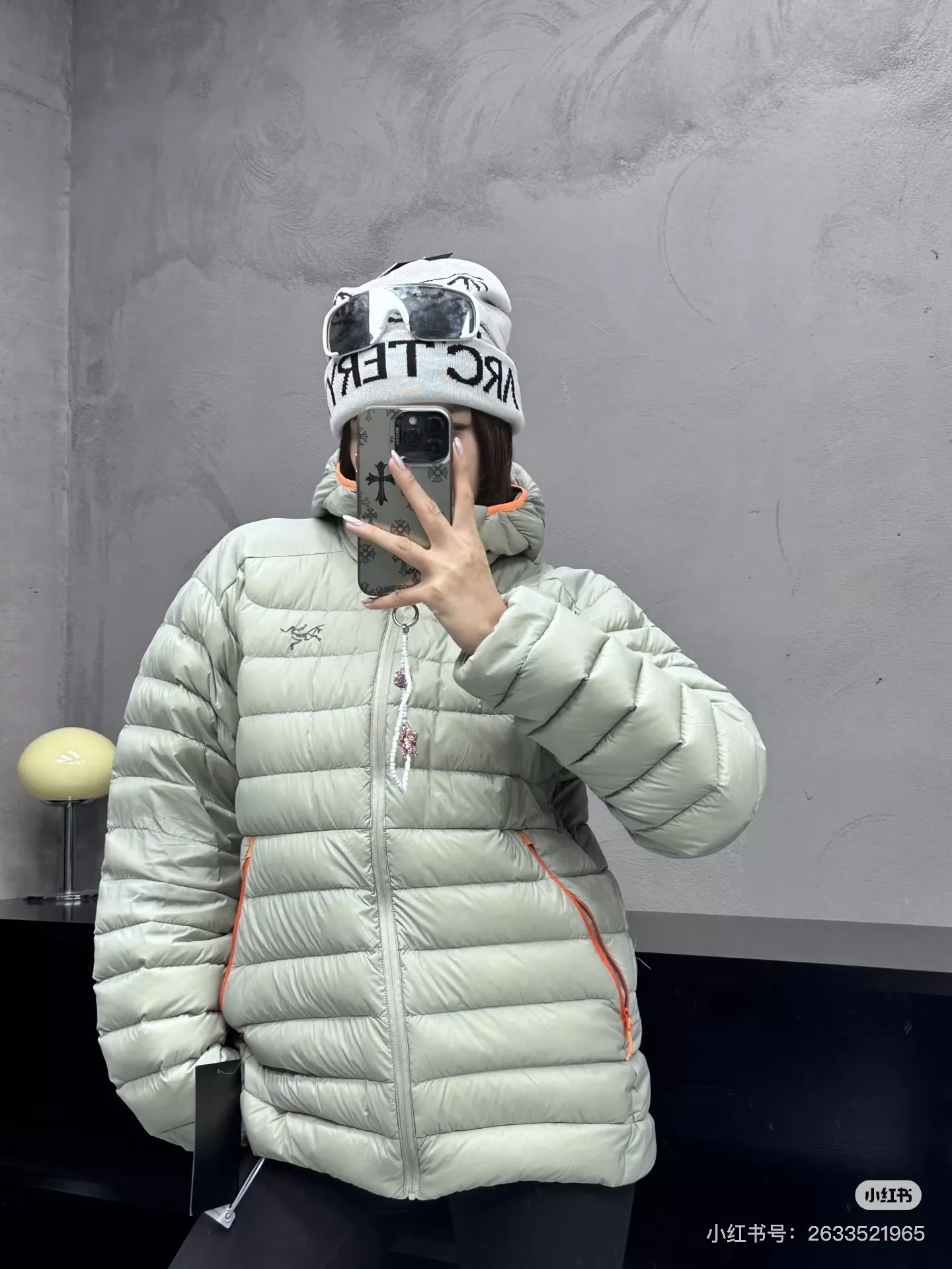 아크테릭스 후드 퀼팅 남녀공용 쇼트 패딩 상세 이미지 29