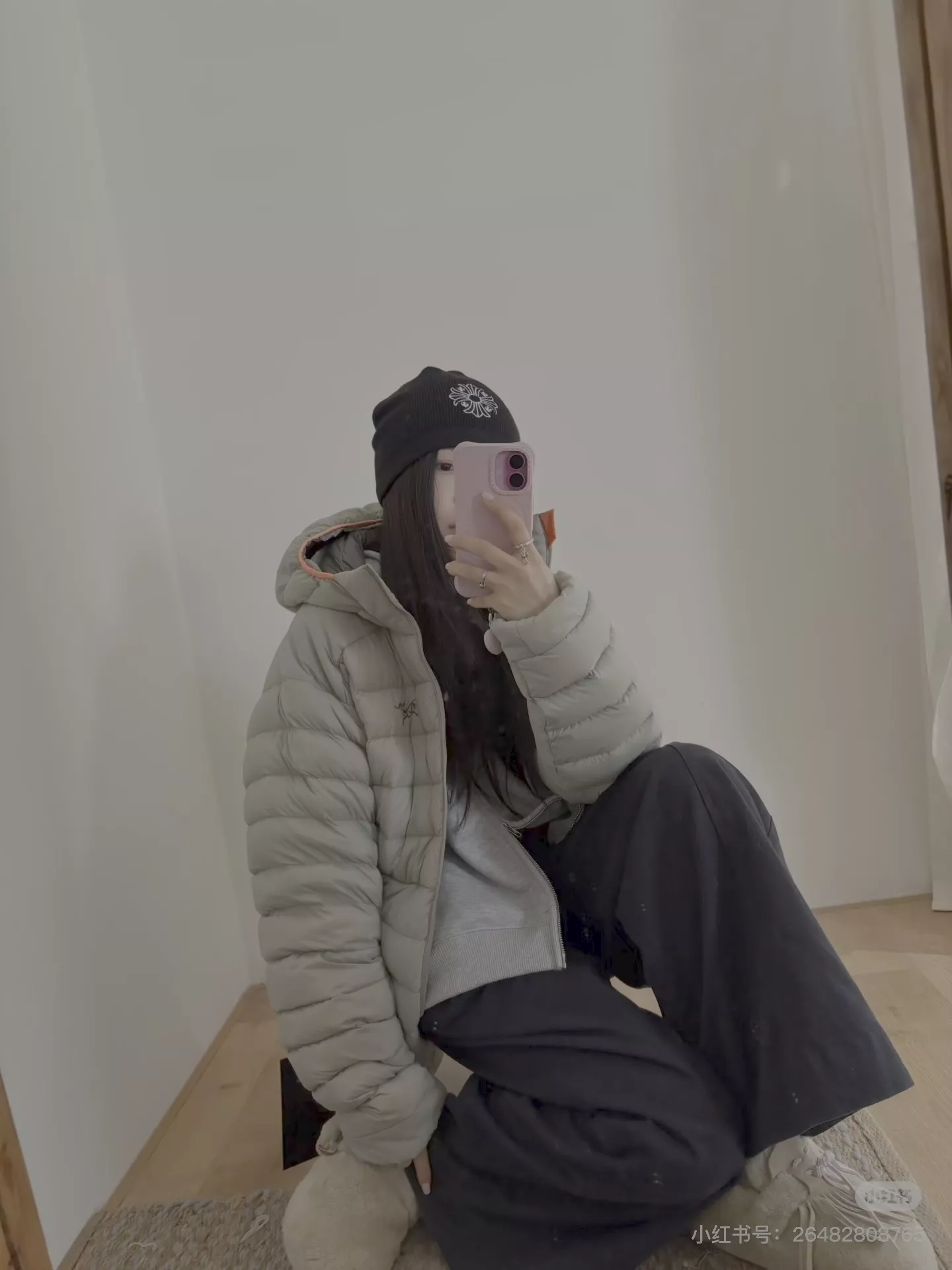 아크테릭스 후드 퀼팅 남녀공용 쇼트 패딩 상세 이미지 32