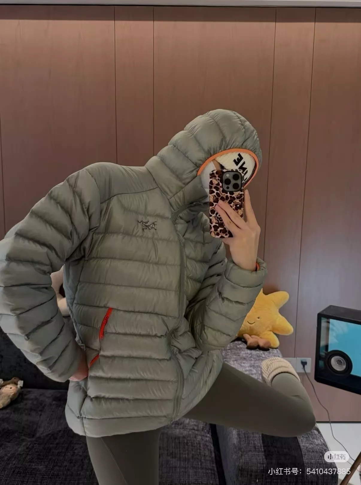 아크테릭스 후드 퀼팅 남녀공용 쇼트 패딩 상세 이미지 38