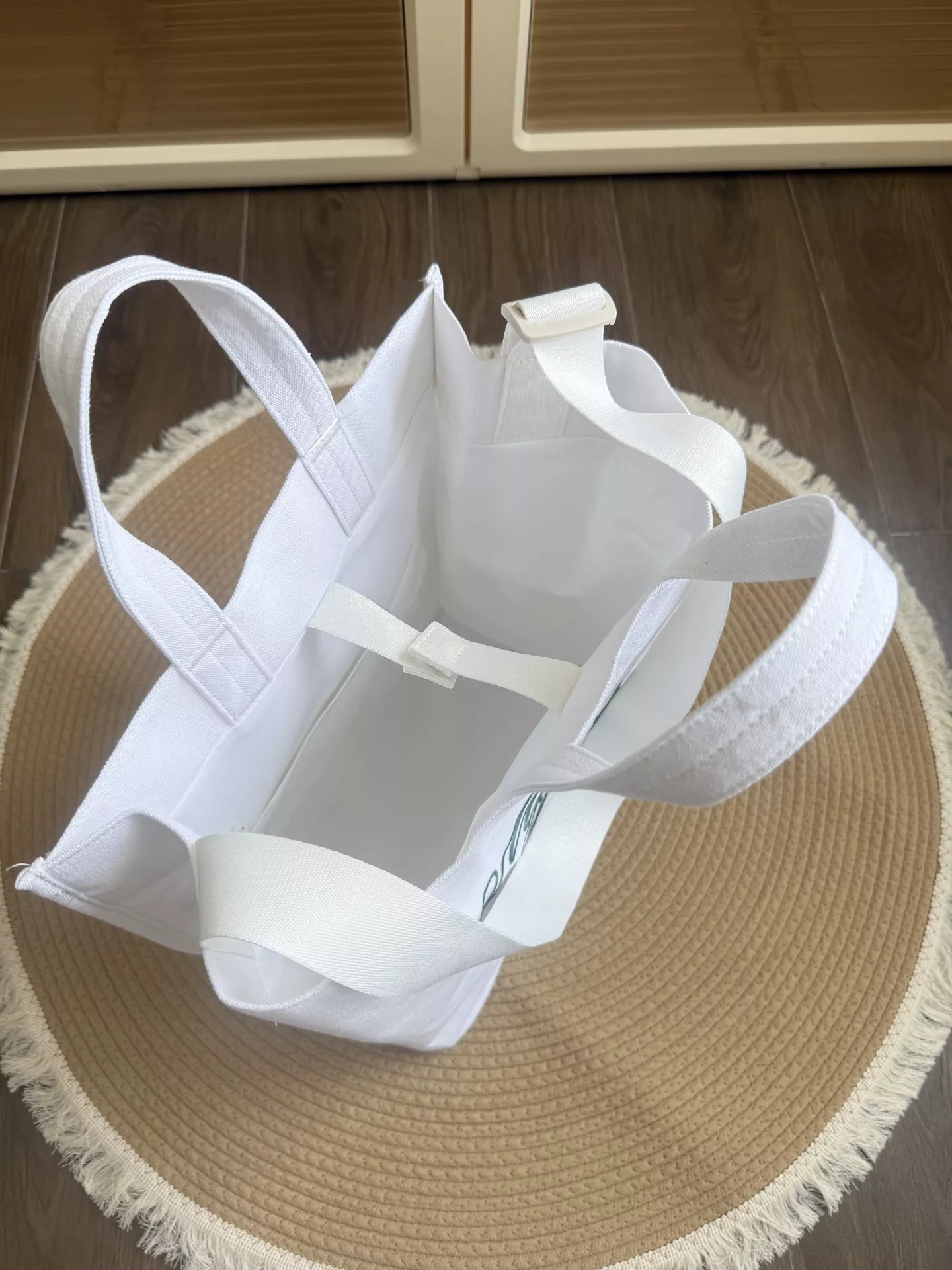 룰루레몬 레터링 자수 순면 캔버스 토트백 상세 이미지 23