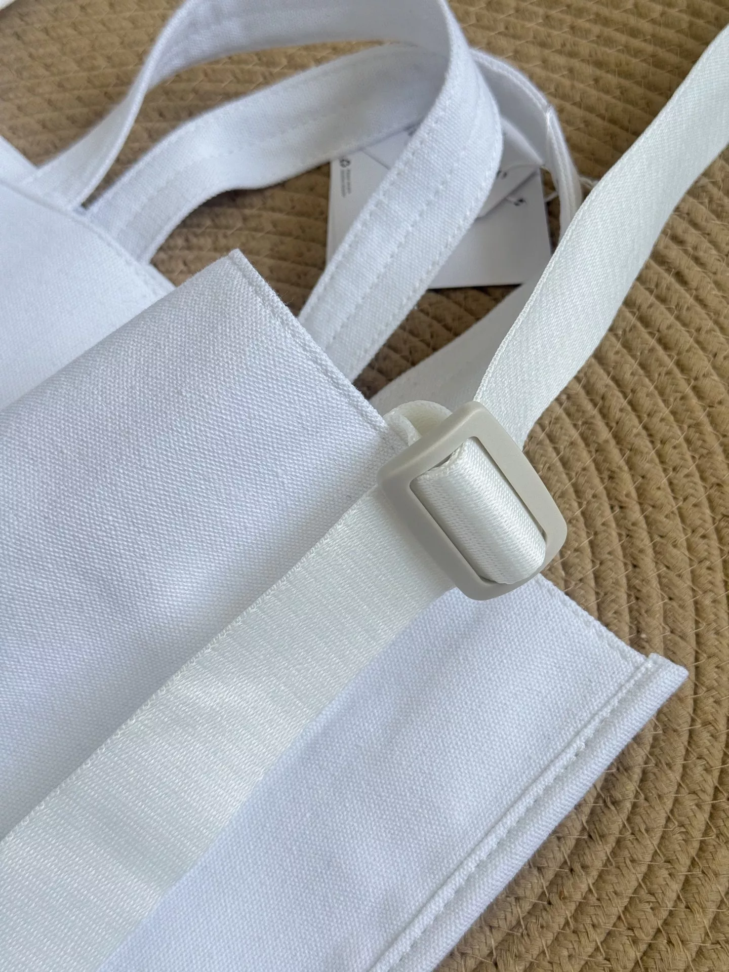 룰루레몬 레터링 자수 순면 캔버스 토트백 상세 이미지 29