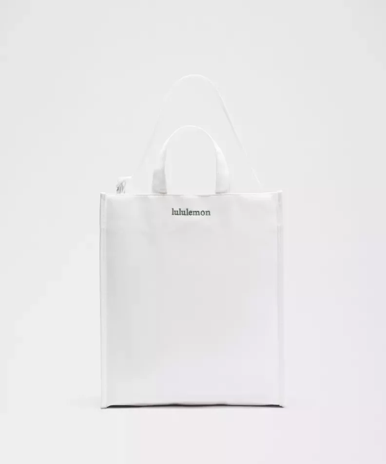 룰루레몬 레터링 자수 순면 캔버스 토트백 상세 이미지 51